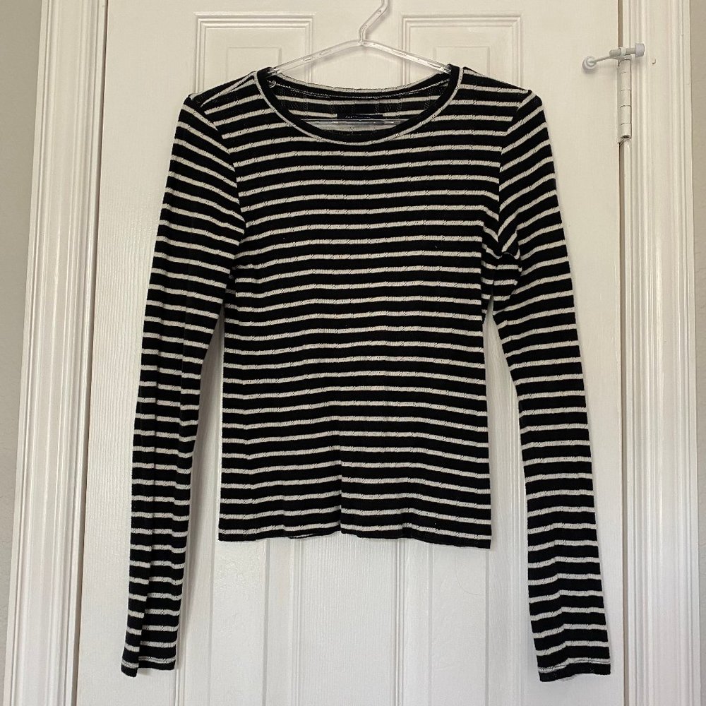 @ American Eagle stripped long sleeves top S